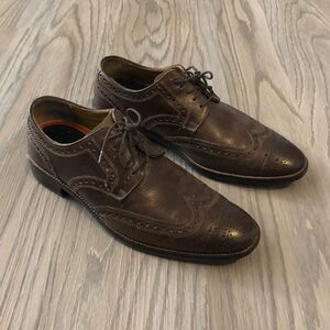 Cole Haan Brown Leather Oxfords